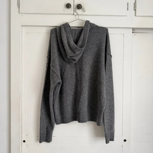 Alo Yoga Wool Cashmere New Class Full Zip Hoodie - Platinum Grey -  www.disolcolor.com